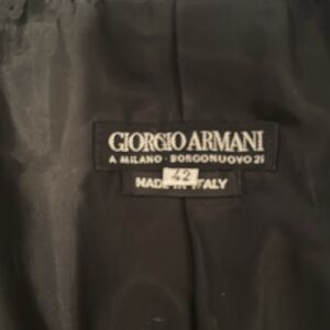 Giorgio Armani Women’s Black Blazer.EXC. COND!!Sz 42